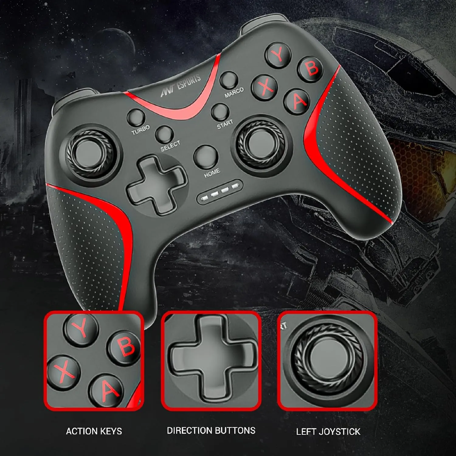 Ant Esports Wireless Gamepad GP325 view 3